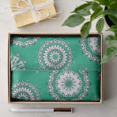 groenboek mandala's tissuepapier (Geschenk)