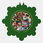 groenboek Ornament fotokaart Kaart (Achterkant)