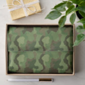 Groenboek over groencamouflage/militaire kamboddew tissuepapier (Geschenk)
