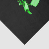 Groenboek over groene verf tissuepapier (Detail)