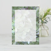 Groenboek over het programma Green Hydrangea Weddi Programmakaart (Staand voorkant)