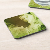 Groenboek Psychedelic Bier Onderzetter (Linkerzijde)