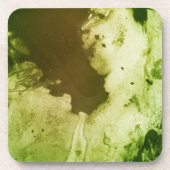 Groenboek Psychedelic Bier Onderzetter (Voorkant)