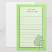 Groenboompannenbakkerij Briefpapier (Voorkant / Achterkant)