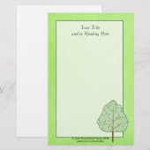 Groenboompannenbakkerij Briefpapier (Voorkant / Achterkant)