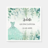 Groenbos van Quinceanera eucalyptus Servet (Voorkant)