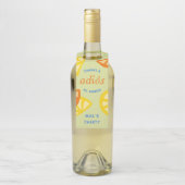 Groene 30e Verjaardag Mexicaanse Adios 20s Favor Flessenhanger (Op fles)