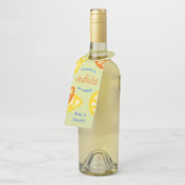 Groene 30e Verjaardag Mexicaanse Adios 20s Favor Flessenhanger (Schuin)