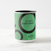 Groene 50 decennium mok (Midden)