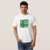 Groene 50 decennium t-shirt (Voorkant volledig)