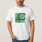 Groene 50 decennium t-shirt (Voorkant)