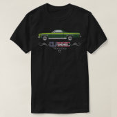 groene 7377 Elcamino T-shirt (Design voorkant)