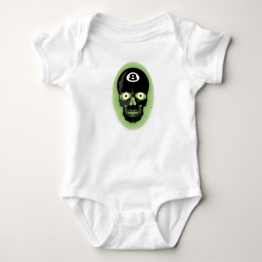 Groene 8-balpoolhuid romper (Voorkant)