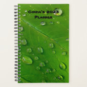 Groene aangepaste planner 2023 (Voorkant)