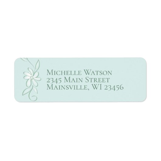  Groene Aankondiging Genderneutraliteit Etiket (Voorkant)