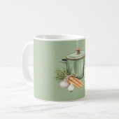 Groene Aardappelen Wortels Koffiemok (Voorkant links)