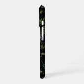 Groene aardbloemen iPhone 16 hoesje (Linkerkant)