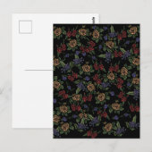 Groene Aarde Bloemen Briefkaart (Voorkant / Achterkant)
