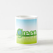 Groene Aarde Bol Eco Vriendelijke Natuur Koffiemok