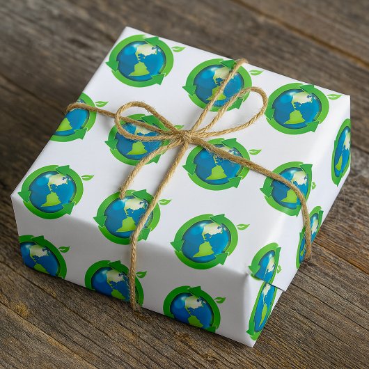 Groene Aarde Cadeaupapier