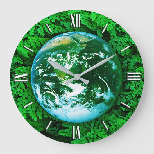 Groene Aarde - ecologisch bewustzijn Grote Klok (Voorkant)
