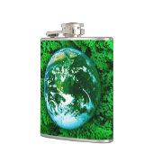 Groene Aarde - ecologisch bewustzijn Heupfles (Links)