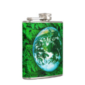 Groene Aarde - ecologisch bewustzijn Heupfles (Rechts)