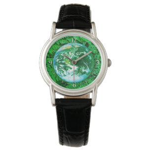 Groene Aarde - ecologisch bewustzijn Horloge