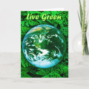 Groene Aarde - ecologisch bewustzijn Kaart