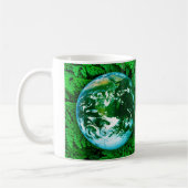 Groene Aarde - ecologisch bewustzijn Koffiemok (Links)