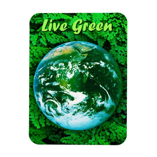 Groene Aarde - ecologisch bewustzijn Magneet (Verticaal)