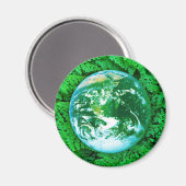 Groene Aarde - ecologisch bewustzijn Magneet (Voorkant / Achterkant)