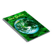 Groene Aarde - ecologisch bewustzijn Notitieboek (Rechterzijde)