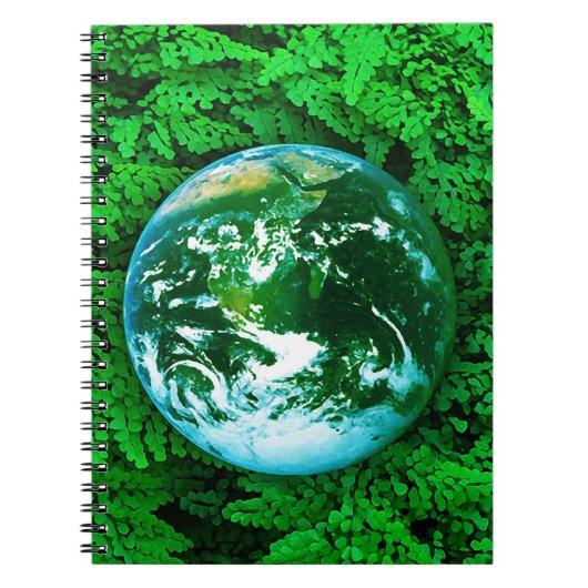 Groene Aarde - ecologisch bewustzijn Notitieboek (Voorkant)