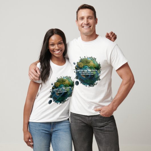Groene Aarde, heldere toekomst T-shirt (Unisex)