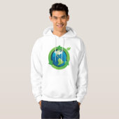 Groene Aarde Hoodie (Voorkant volledig)