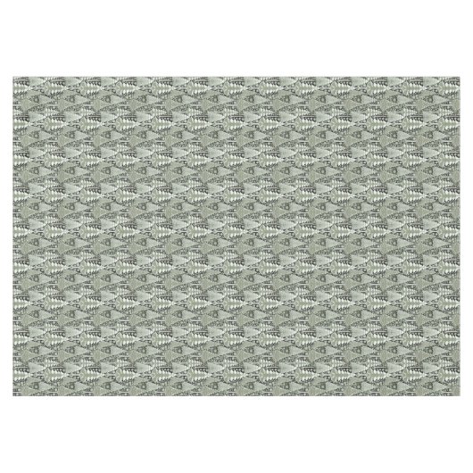 Groene Aarde Kerstmispatroon#6 ID1009 Tafelkleed (Voorkant (Horizontaal))