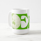 Groene Aarde Koffiemok (Voorkant links)