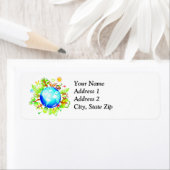 Groene Aarde Milieuvriendelijk voor de Dag van de Etiket (Insitu)