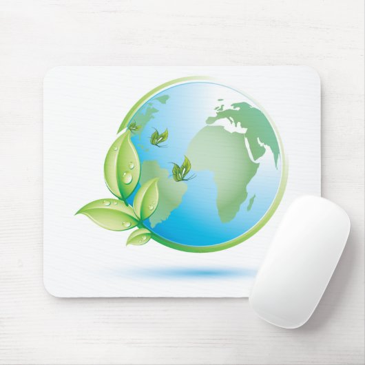 Groene Aarde Muismat (Met muis)