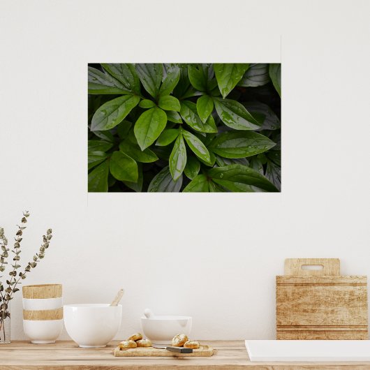 Groene aarde, poster (Keuken)