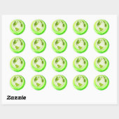 Groene aarde sticker (Vel)