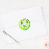 Groene aarde sticker (Envelop)
