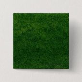 Groene Aarde Vierkante Button 5,1 Cm (Voorkant)