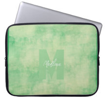 Groene aardse pasteltinten gemerkt chic