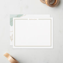 Groene abstract met gouden bladeren