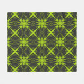 Groene abstracte achtergrond. Mode graphics.abstra Fleece Deken (Voorkant (Horizontaal))