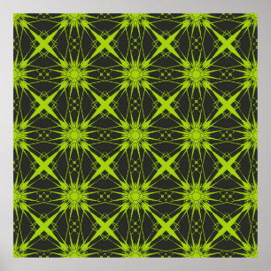Groene abstracte achtergrond. Mode graphics.abstra Poster