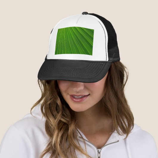 Groene Abstracte achtergrond Trucker Pet (In situ)