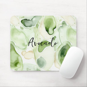 Groene Abstracte Avocado Muismat